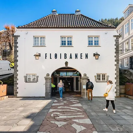 公寓 Dinbnb L 200m To Torgallmenningen L High-end L Steps From Center