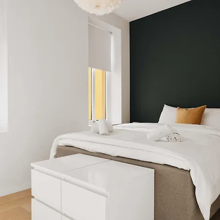 公寓 Dinbnb L 200m To Torgallmenningen L High-end L Steps From Center *