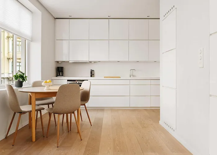 公寓 Dinbnb L 200m To Torgallmenningen L High-end L Steps From Center *